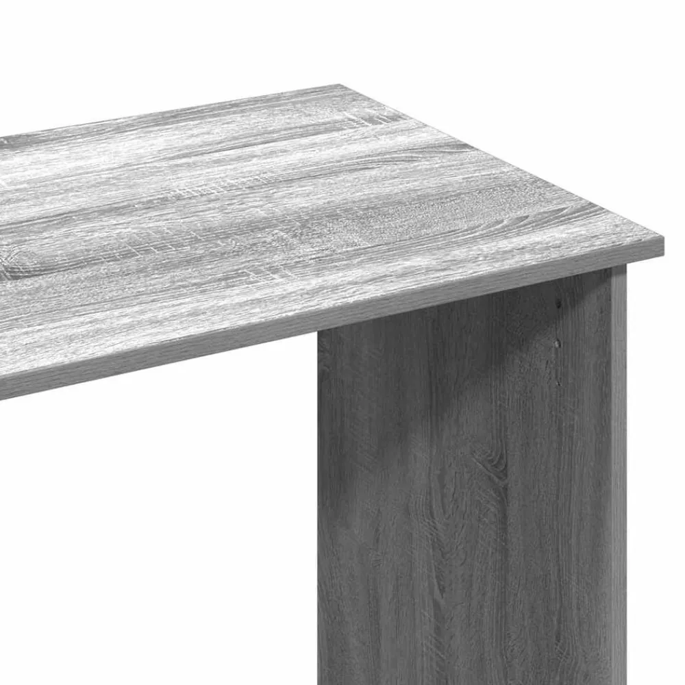 vidaXL Escritorio de madera de ingeniería 102x50x75 cm Gris sonoma Outlet