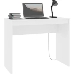vidaXL Mobiliario De Oficina-Escritorio de madera contrachapada 90x40x72 cm