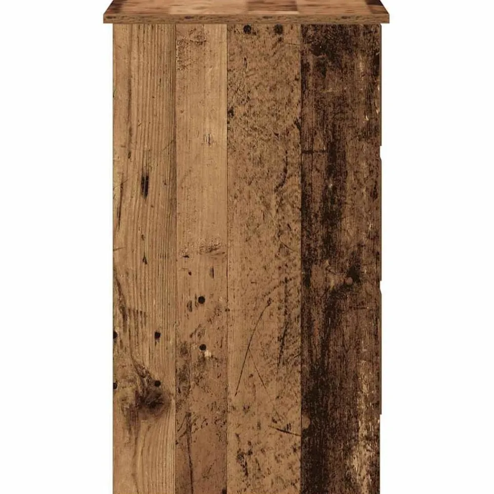 vidaXL Mobiliario De Oficina-Escritorio de madera contrachapada madera vieja 90x45x76 cm