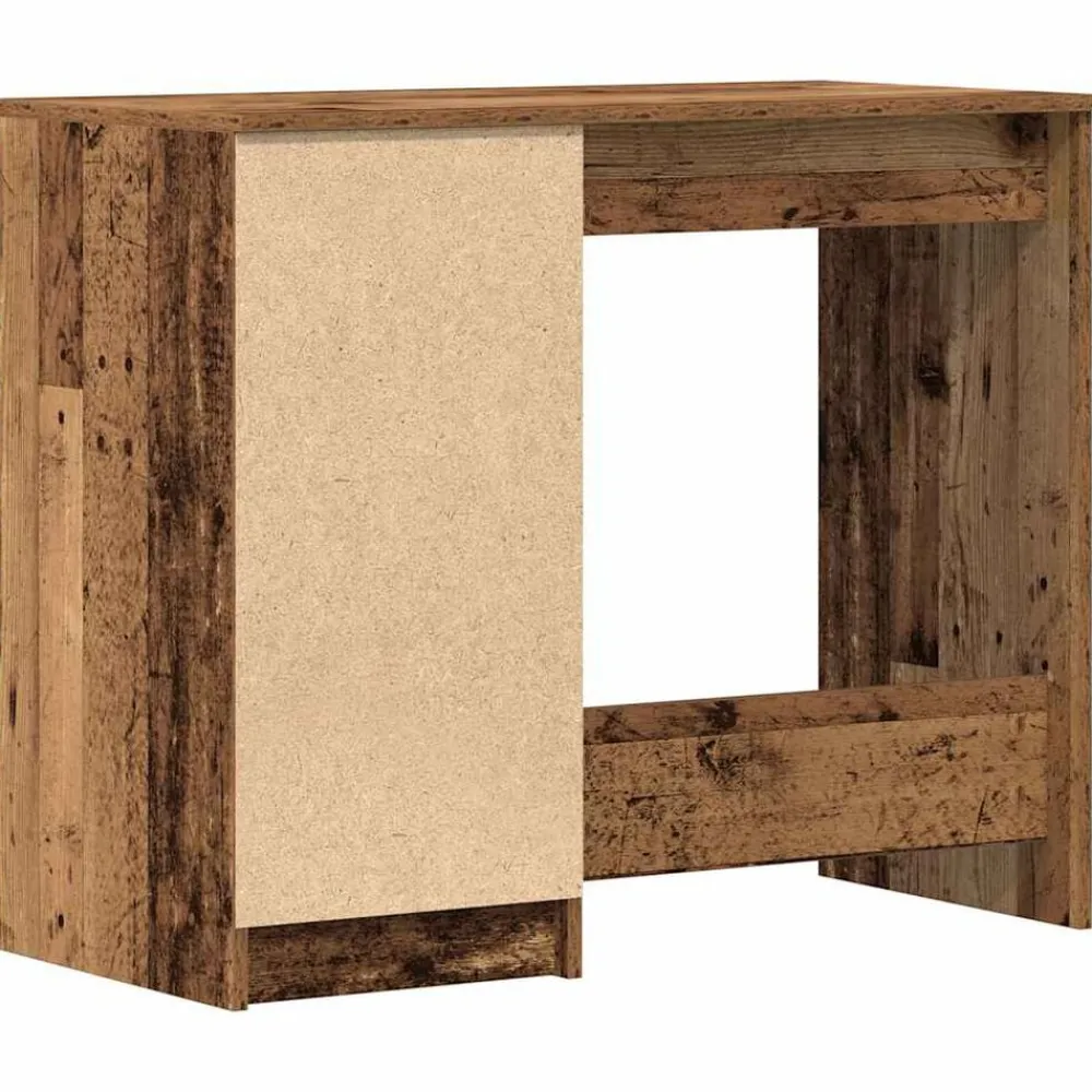 vidaXL Mobiliario De Oficina-Escritorio de madera contrachapada madera vieja 90x45x76 cm