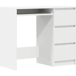 vidaXL Mobiliario De Oficina-Escritorio de madera contrachapada 90x45x76 cm