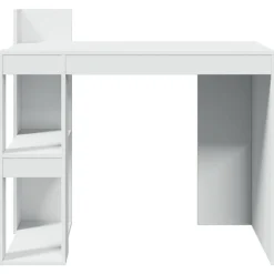 vidaXL Escritorio de oficina madera ingeniería 103,5x56,5x94 cm Blanco Best