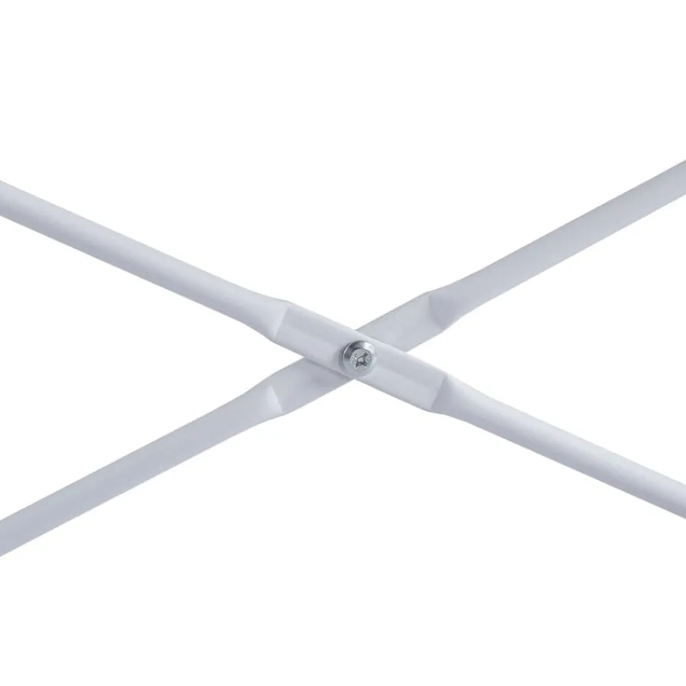 vidaXL Escritorio de ordenador madera ingeniería 110x60x70 cm Blanco Sale