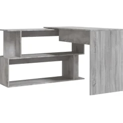 vidaXL Mobiliario De Oficina-Escritorio esquina madera contrachapada 200x50x76cm