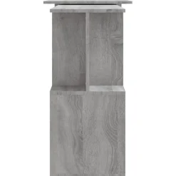 vidaXL Mobiliario De Oficina-Escritorio esquina madera contrachapada 200x50x76cm