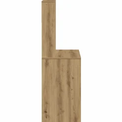 vidaXL Mobiliario De Oficina-Escritorio estantes madera roble artisian 100x45x140 cm