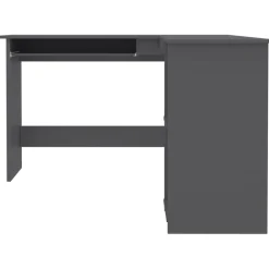 vidaXL Mobiliario De Oficina-Escritorio forma de L madera contrachapada 120x140x75 cm