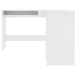 vidaXL Mobiliario De Oficina-Escritorio forma de L madera contrachapada 120x140x75 cm