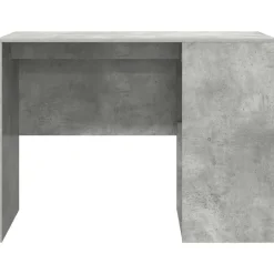vidaXL Mobiliario De Oficina-Escritorio Gris Concreto 102 x 50 x 75 cm Madera de ingeniería