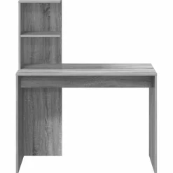 vidaXL Escritorio 102 x 50 x 124 cm Madera de ingeniería Gris sonoma Hot