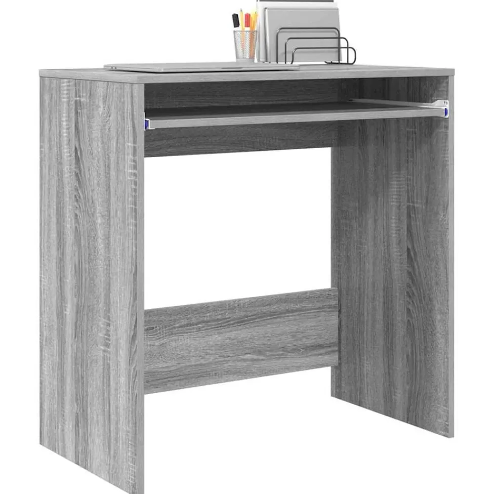 vidaXL Mobiliario De Oficina-Escritorio 77.5 x 43 x 79 cm Madera de ingeniería