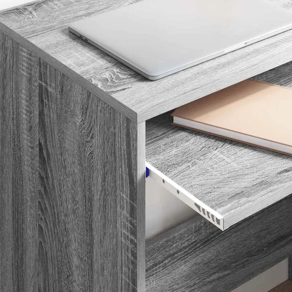 vidaXL Mobiliario De Oficina-Escritorio 77.5 x 43 x 79 cm Madera de ingeniería