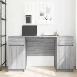 vidaXL Mobiliario De Oficina-Escritorio 140 x 49 x 76 cm Madera contrachapada