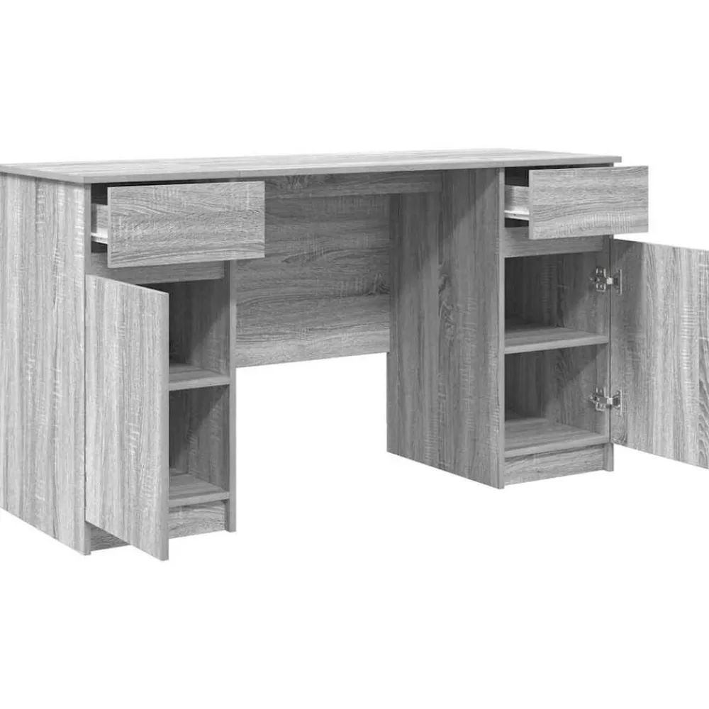 vidaXL Mobiliario De Oficina-Escritorio 140 x 49 x 76 cm Madera contrachapada