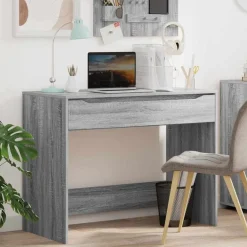 vidaXL Escritorio 100 x 50 x 78 cm Madera de ingeniería Gris Sonoma Hot