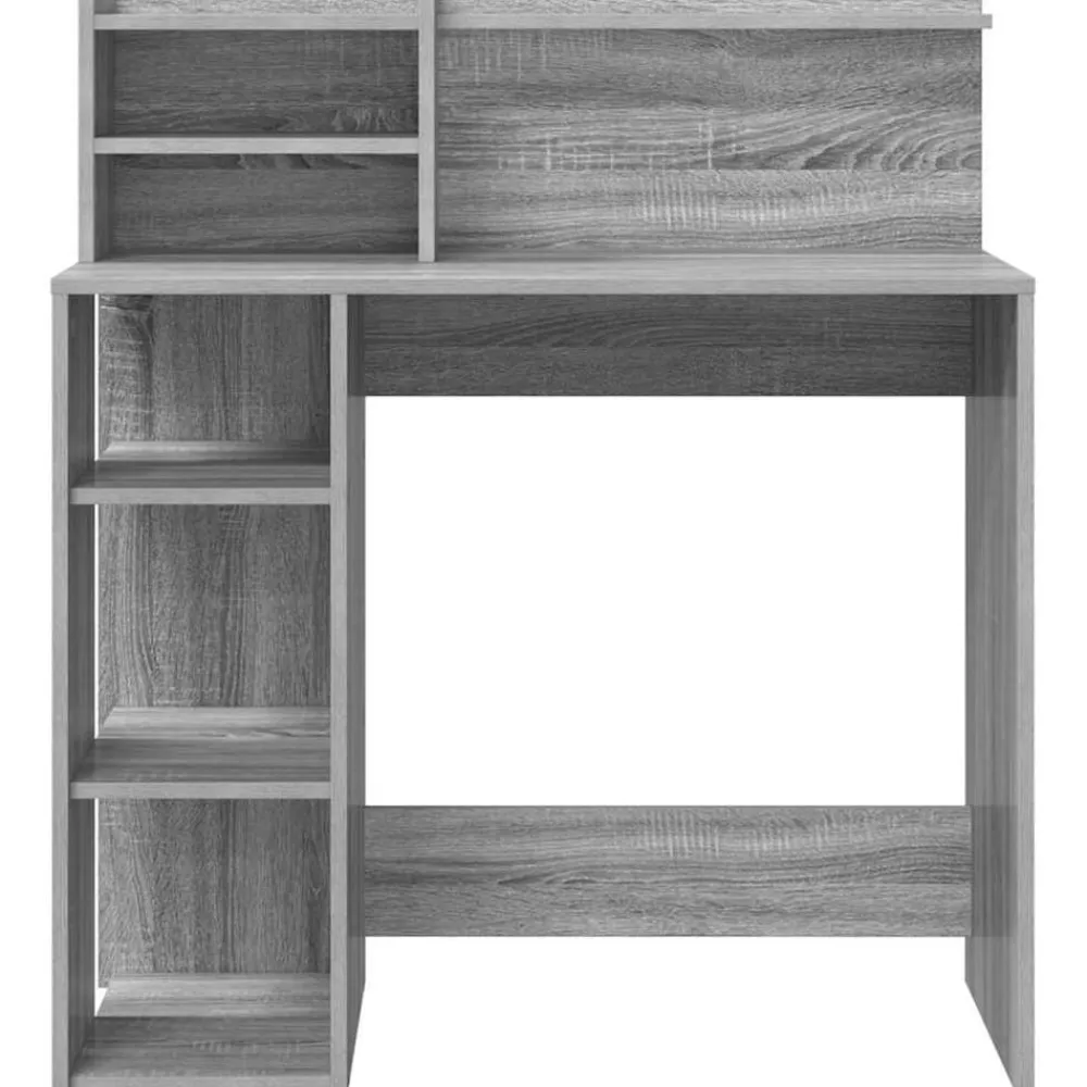 vidaXL Mobiliario De Oficina-Escritorio 90 x 48 x 101,5 cm Madera de ingeniería