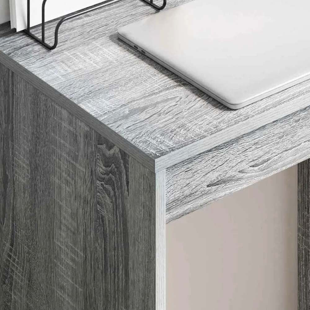 vidaXL Escritorio 60 x 40 x 76 cm Gris sonoma Online