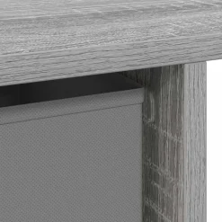 vidaXL Escritorio 100 x 40 x 75 cm Madera de ingeniería Gris sonoma Best
