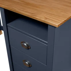 vidaXL Escritorio Hill Range madera de pino 150x50x74 cm Gris Sale