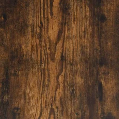 vidaXL Mobiliario De Oficina-Escritorio madera de ingeniería roble ahumado 149x149x75 cm