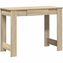 vidaXL Mobiliario De Oficina-Escritorio madera contrachapada color 100x45x75 cm