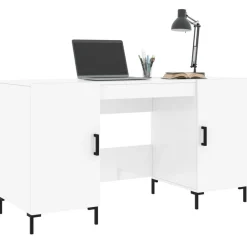 vidaXL Mobiliario De Oficina-Escritorio madera contrachapada 140x50x75 cm