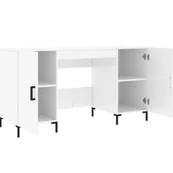 vidaXL Mobiliario De Oficina-Escritorio madera contrachapada 140x50x75 cm