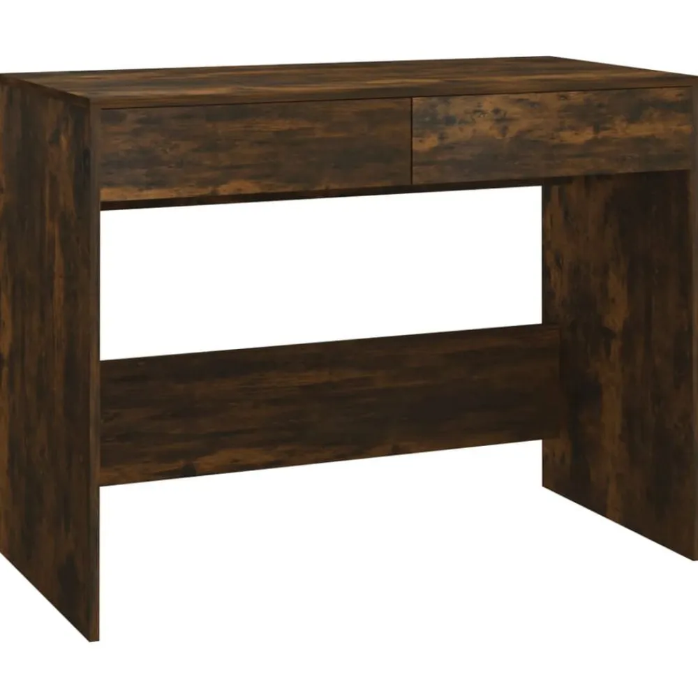 vidaXL Mobiliario De Oficina-Escritorio madera de ingeniería 101x50x76,5 cm