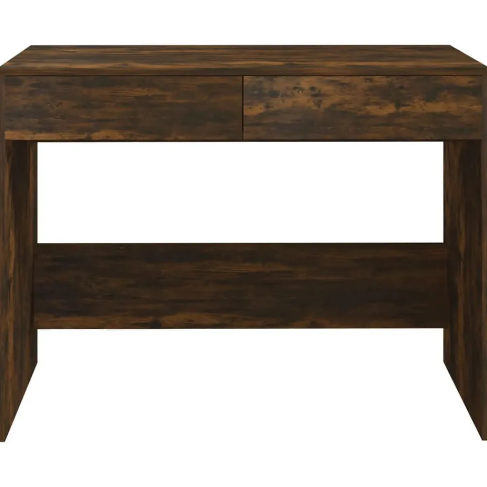 vidaXL Mobiliario De Oficina-Escritorio madera de ingeniería 101x50x76,5 cm