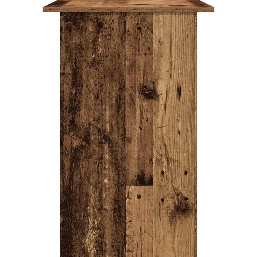 vidaXL Mobiliario De Oficina-Escritorio madera de ingeniería envejecida 90x50x74 cm