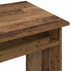 vidaXL Mobiliario De Oficina-Escritorio madera de ingeniería envejecida 90x50x74 cm