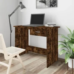 vidaXL Mobiliario De Oficina-Escritorio madera contrachapada 100x50x76 cm