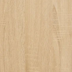 vidaXL Escritorio madera de ingeniería 141x141x75 cm Roble Sonoma New