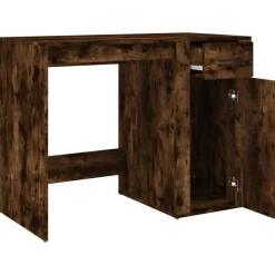 vidaXL Mobiliario De Oficina-Escritorio madera contrachapada 100x49x75 cm