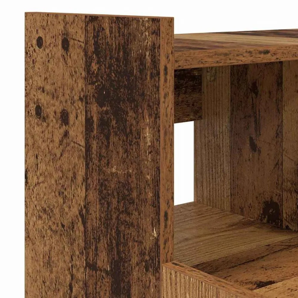 vidaXL Escritorio Madera vieja 97 x 45 x 90 cm Madera de ingeniería Madera envejecida Sale