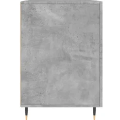 vidaXL Escritorio madera de ingeniería gris hormigón 140x50x75 cm Gris hormigón New