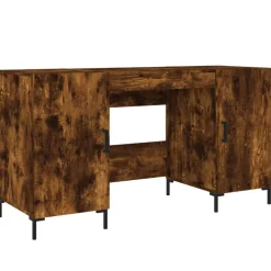 vidaXL Mobiliario De Oficina-Escritorio madera de ingeniería 140x50x75 cm