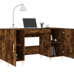 vidaXL Mobiliario De Oficina-Escritorio madera de ingeniería 140x50x75 cm