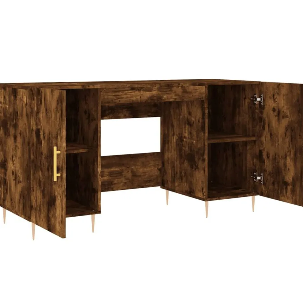 vidaXL Mobiliario De Oficina-Escritorio madera de ingeniería 140x50x75 cm