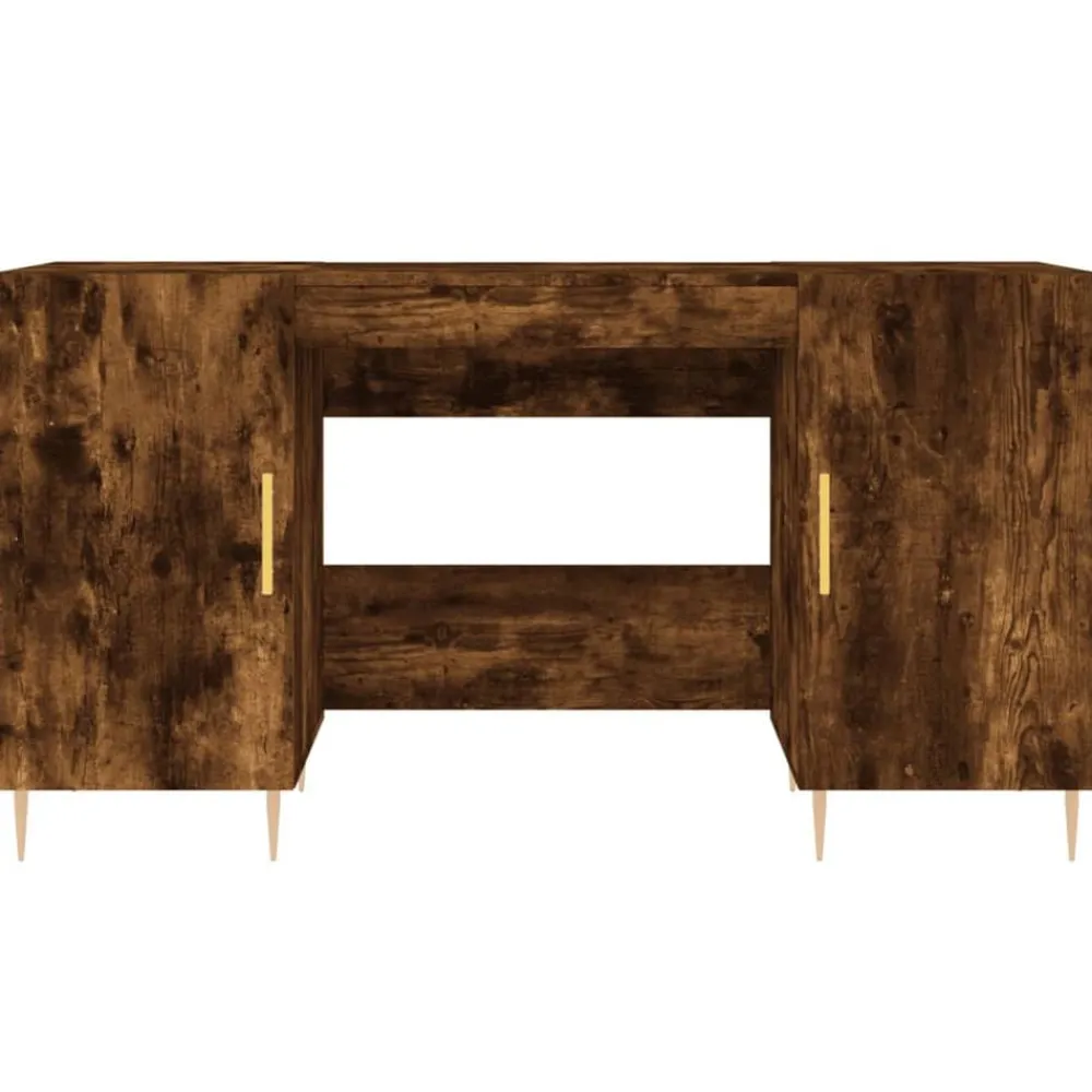 vidaXL Mobiliario De Oficina-Escritorio madera de ingeniería 140x50x75 cm