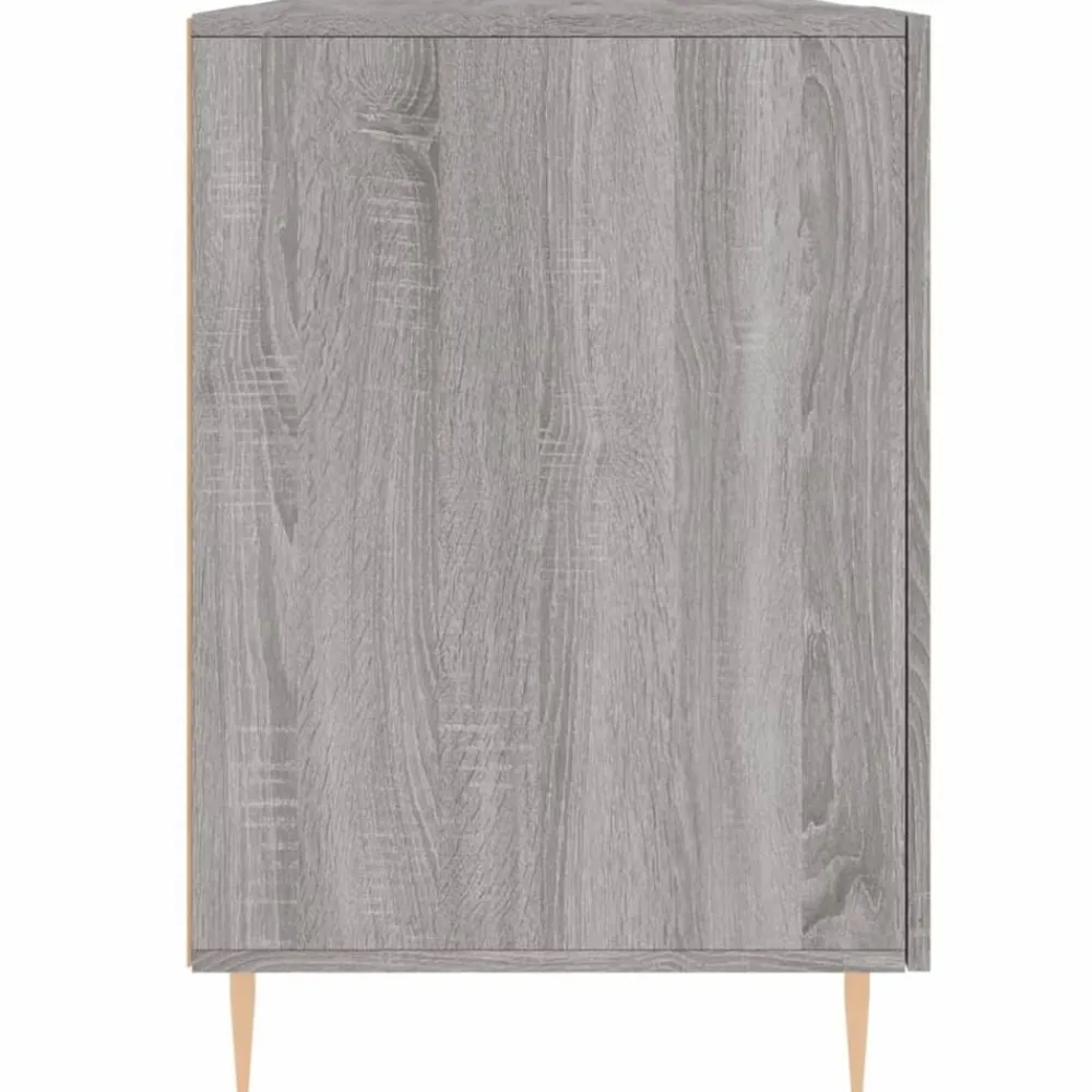 vidaXL Escritorio madera de ingeniería 140x50x75 cm Gris sonoma Online
