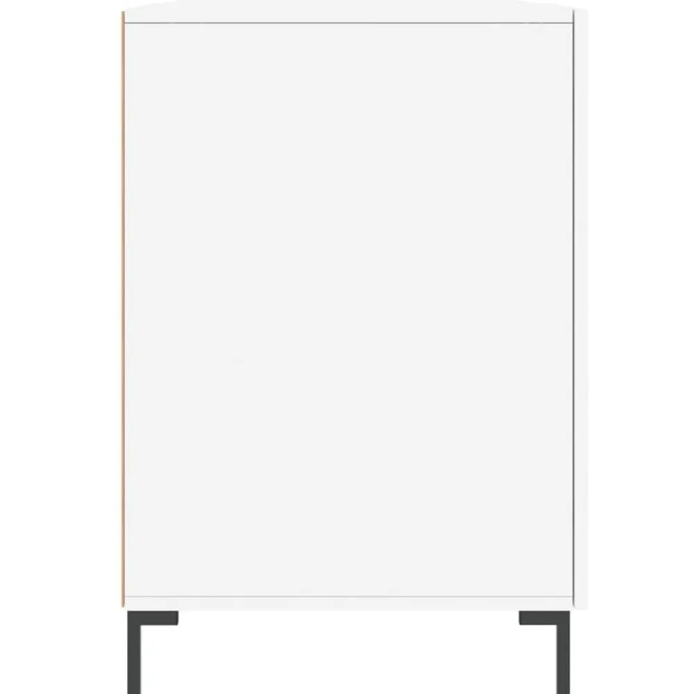 vidaXL Escritorio madera de ingeniería 140x50x75 cm Blanco Sale