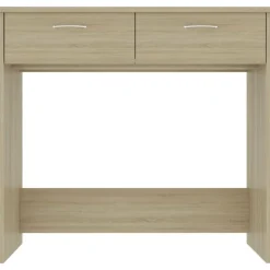 vidaXL Escritorio madera contrachapada color 80x40x75 cm Roble Sonoma Hot