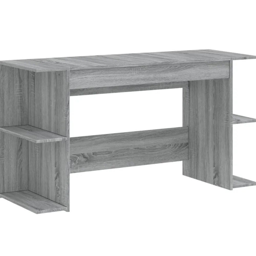 vidaXL Mobiliario De Oficina-Escritorio madera de ingeniería 140x50x75 cm