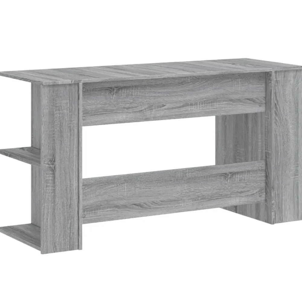 vidaXL Mobiliario De Oficina-Escritorio madera de ingeniería 140x50x75 cm