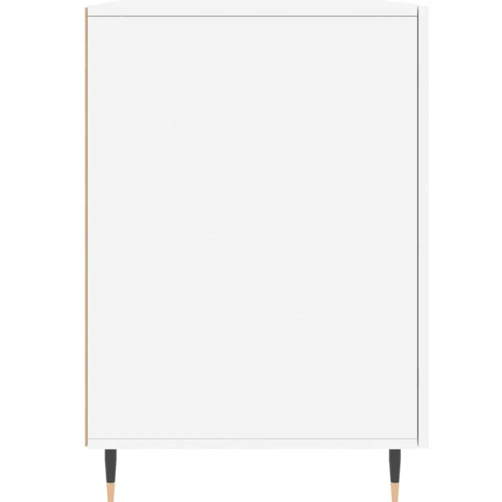 vidaXL Escritorio madera de ingeniería 140x50x75 cm Blanco Best
