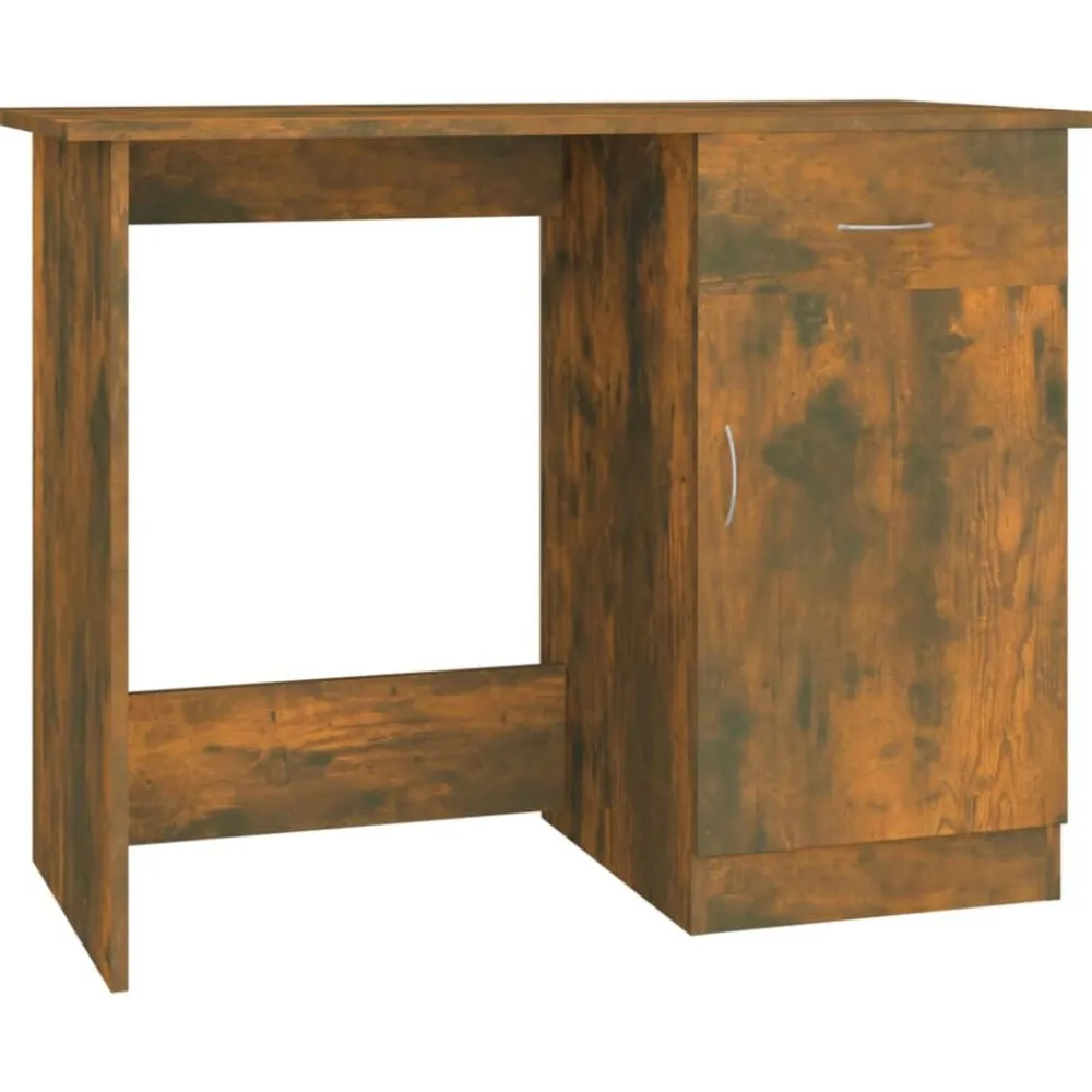 vidaXL Mobiliario De Oficina-Escritorio madera contrachapada 100x50x76 cm