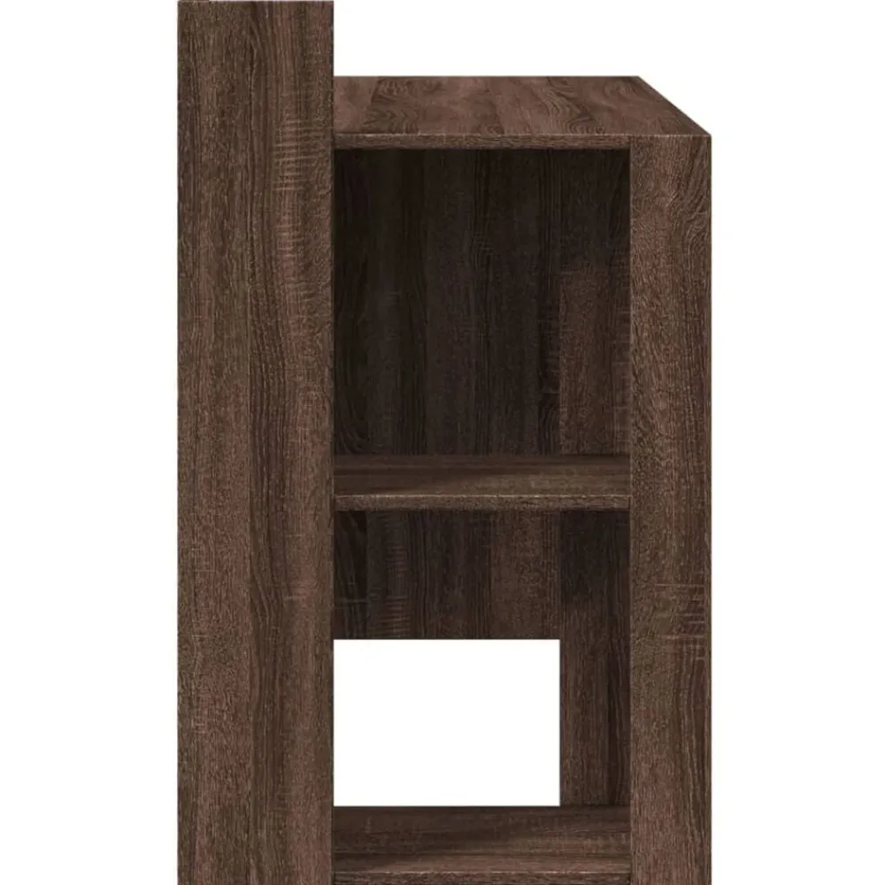 vidaXL Escritorio madera de ingeniería marrón roble 103,5x56,5x94 cm Marrón roble Hot