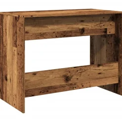 vidaXL Escritorio madera ingeniería madera envejecida 101x50x76,5 cm Madera antigua Hot