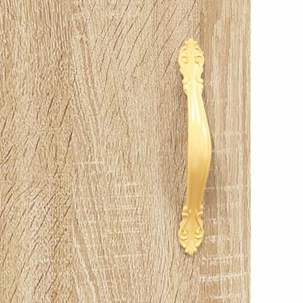 vidaXL Escritorio madera de ingeniería 140x50x75 cm Roble Sonoma